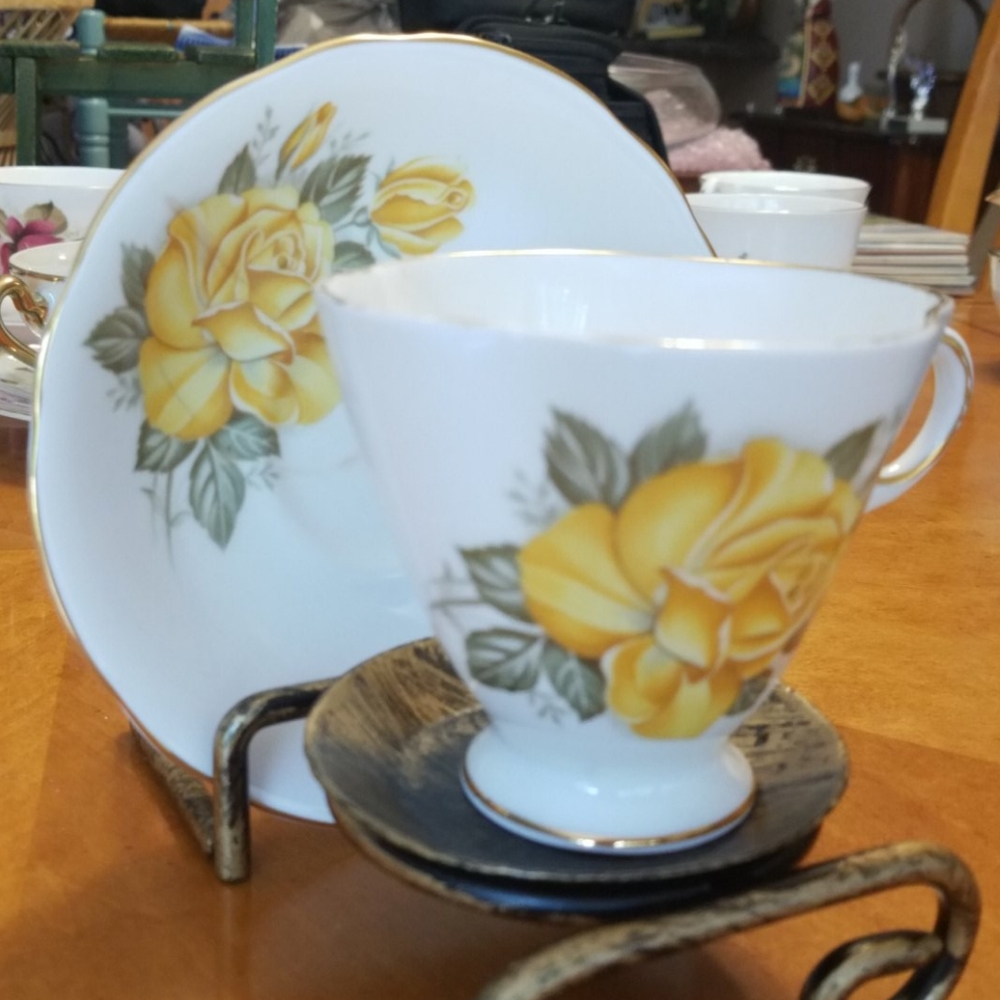 Vintage Royal Windsor Cup and Saucer